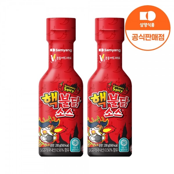 원주몰,[삼양식품] 핵불닭소스 200g x 2개