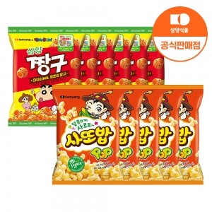 [삼양식품] 짱구 115g 6개 + 사또밥 67g 5개